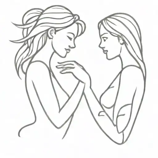 mother daughter matching tattoos that symbolize always in each others heart tattoo design idea