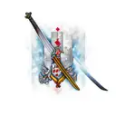 sword poland tattoo design idea