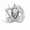  999 Forever  tattoo design idea