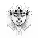 Juice Wrld 999 Forever  tattoo design idea