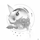 Juice Wrld 999 Forever  tattoo design idea