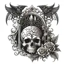 Nature tattoo design idea