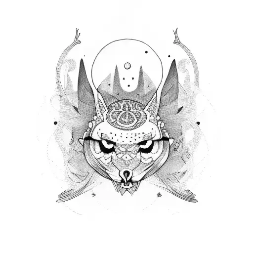 Kidney tattoo design idea