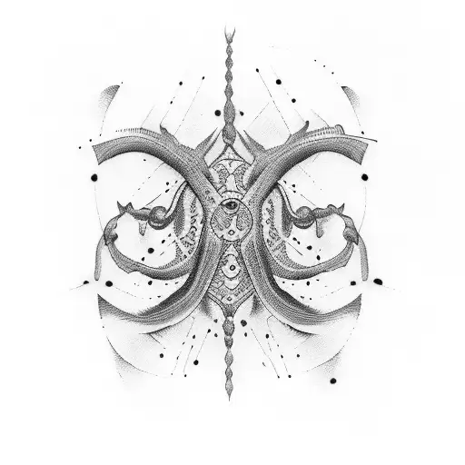 Kidney tattoo design idea