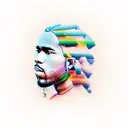 frank ocean singer tattoo design idea