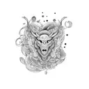 patience tattoo design idea