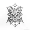 patience tattoo design idea