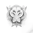 patience tattoo design idea