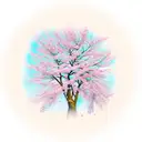 Cherry Blossom tattoo design idea