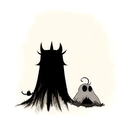 Dark souls bonfire and Hollow Knight lookin at tattoo design idea