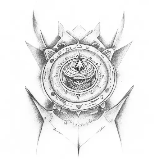 mago del tiempo yugioh tattoo design idea