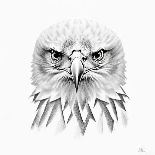 orthodox eagle tattoo design idea