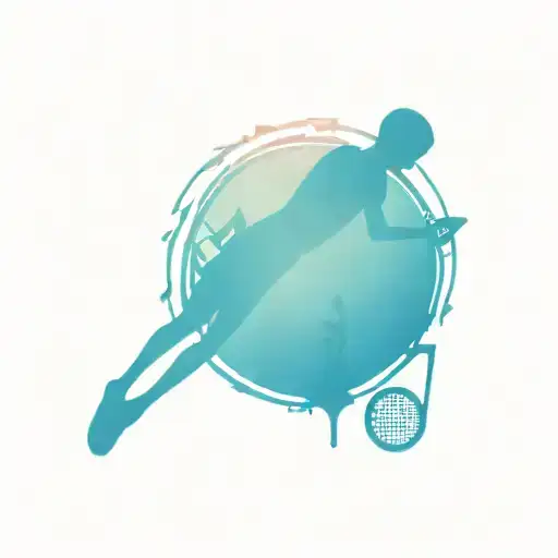 disc golf basket tattoo design idea