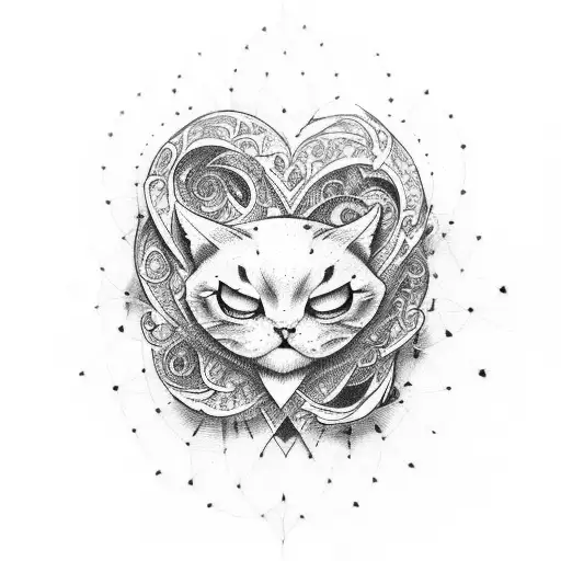 love is hateful tattoo design idea