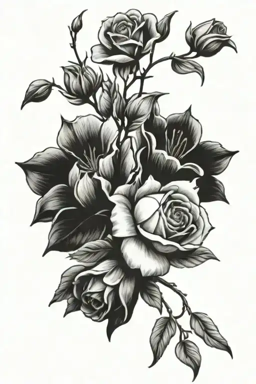 bushel and a peck tattoo design idea