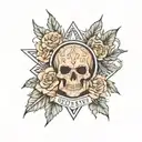 BTS tattoo design idea