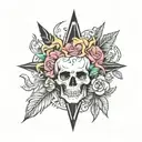 BTS tattoo design idea