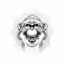 3 wise monkey  tattoo design idea