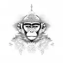 3 wise monkey  tattoo design idea