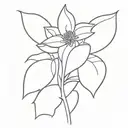 planta de la lenteja tattoo design idea