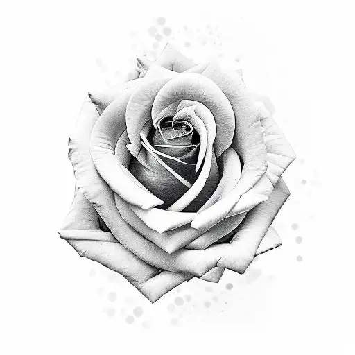 Rose, Gemini, love tattoo design idea
