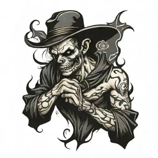 despair tattoo design idea