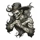 despair tattoo design idea