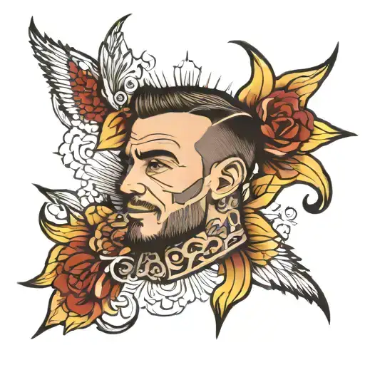 CM Punk tattoo design idea