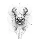 powerlifting  tattoo design idea