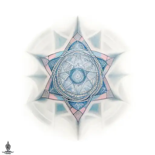 Metatron tattoo design idea