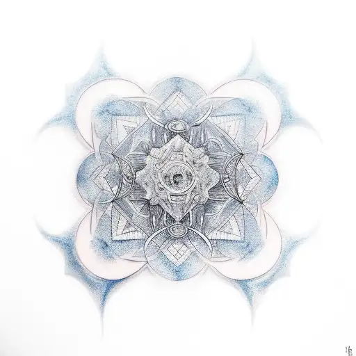 metatron tattoo design idea