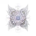 Metatron tattoo design idea