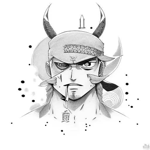 roronoa zoro tattoo design idea