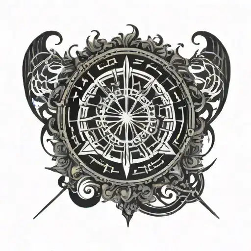 remembrance. anime. star wars aurebesh world tattoo design idea