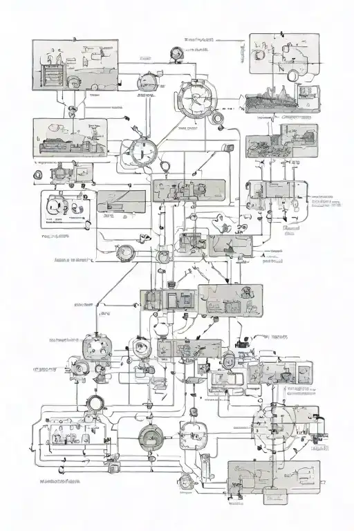 timeline tattoo design idea