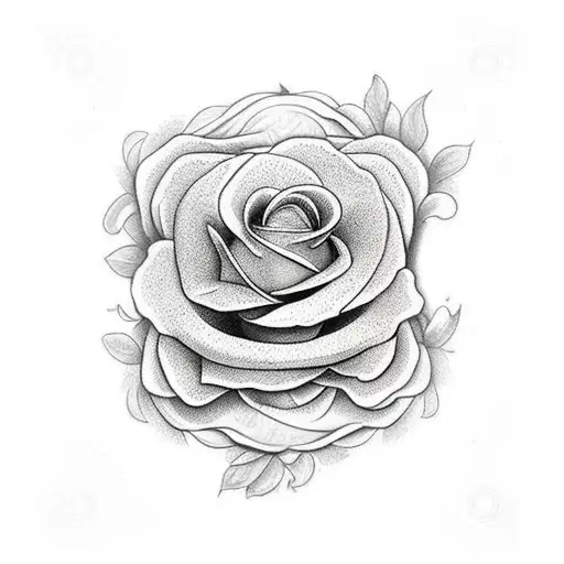 Colibrí feeding himself of two roses with a sand clock in the back tattoo design idea