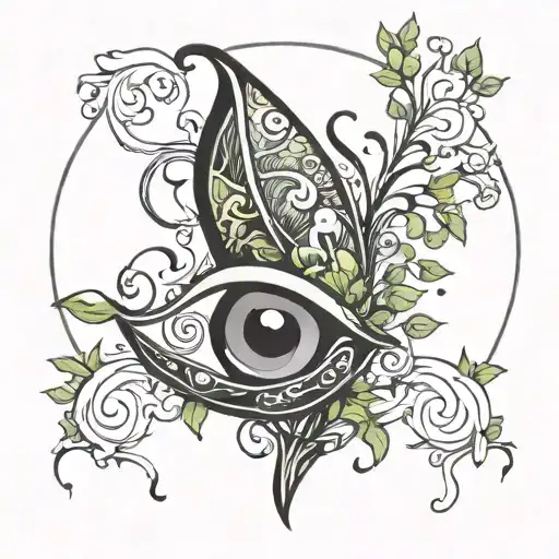 peapod tattoo design idea