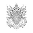 trilobite  tattoo design idea