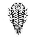 trilobite  tattoo design idea