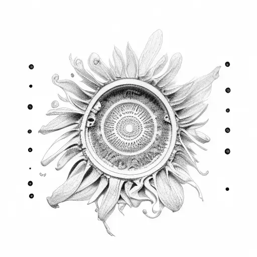 chamomile tattoo design idea