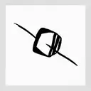 a simple and small design that fits the song lyrics "In love with being noticed, and afraid of being seen" tattoo design idea