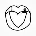 a simple and small design that fits the song lyrics "In love with being noticed, and afraid of being seen" tattoo design idea