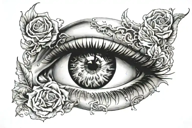 slut BBC only tattoo design idea