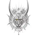 polish sabers tattoo design idea