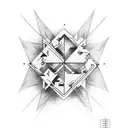 reversal arrow with focus and forgive tattoo design idea