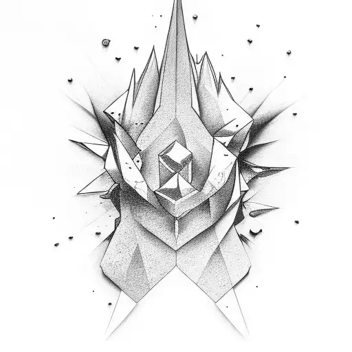 leao realista com uma coroa  tattoo design idea