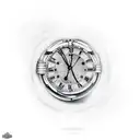 broken clock tattoo design idea