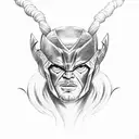 Thor tattoo design idea
