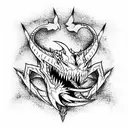 jormungand tattoo design idea