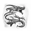jormungand tattoo design idea